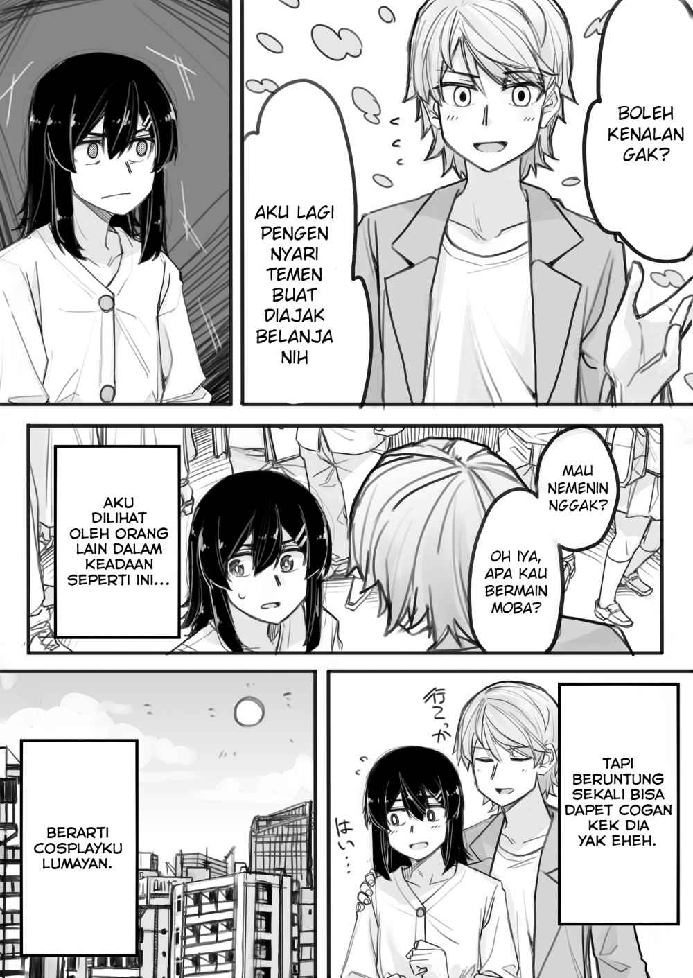 Josou Shite Machi ni Detara Ikemen ni Nanpa Sareta Chapter 01 Gambar 2
