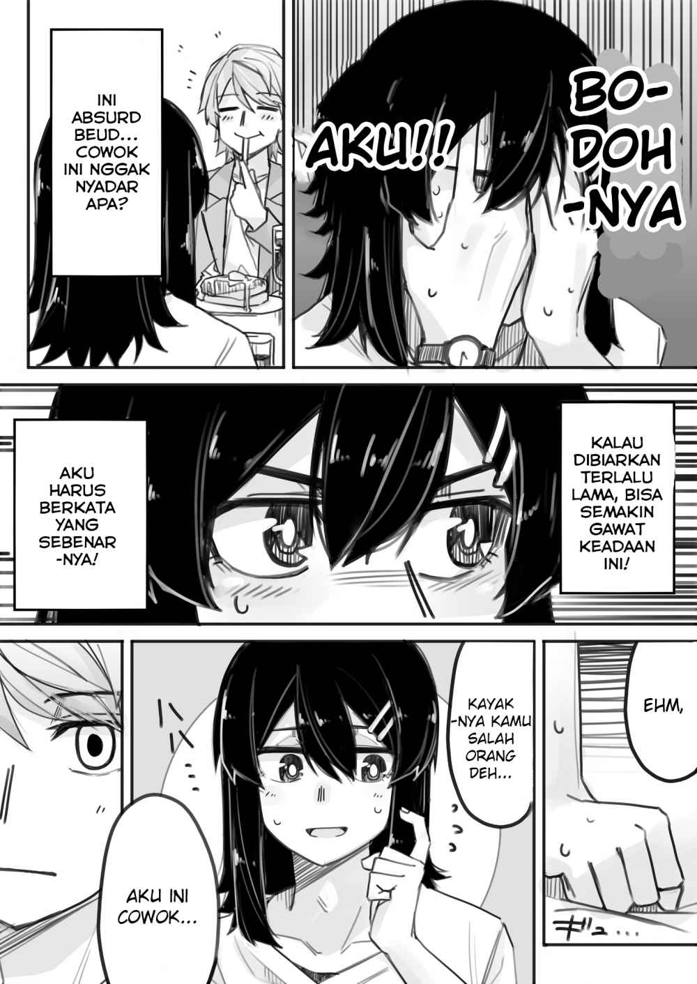 Josou Shite Machi ni Detara Ikemen ni Nanpa Sareta Chapter 01 Gambar 3