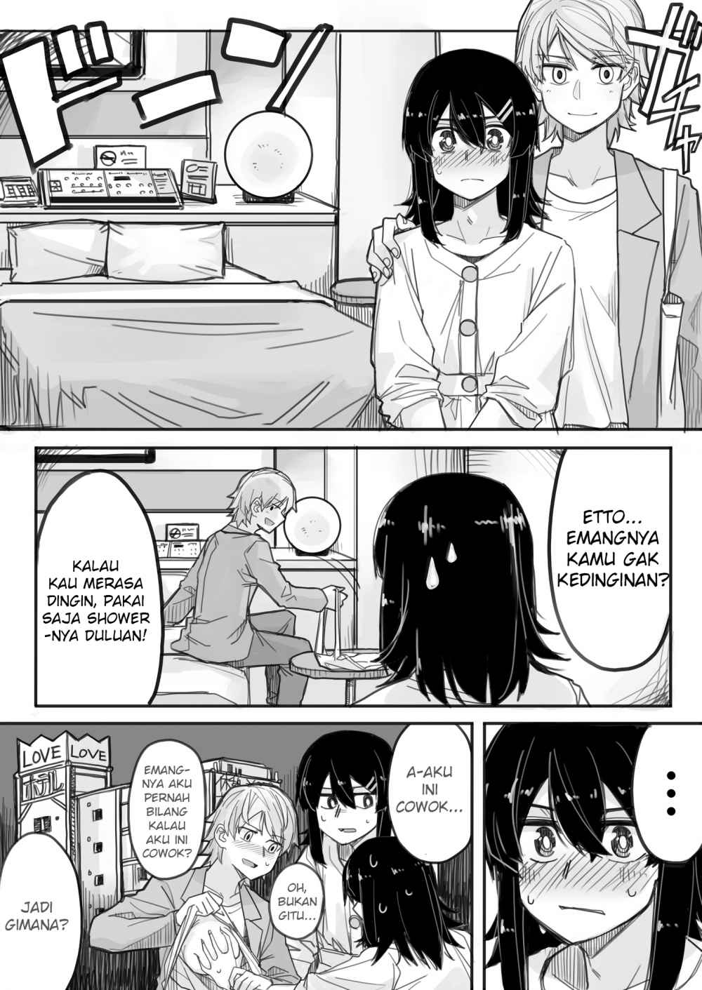 Josou Shite Machi ni Detara Ikemen ni Nanpa Sareta Chapter 02 Gambar 1