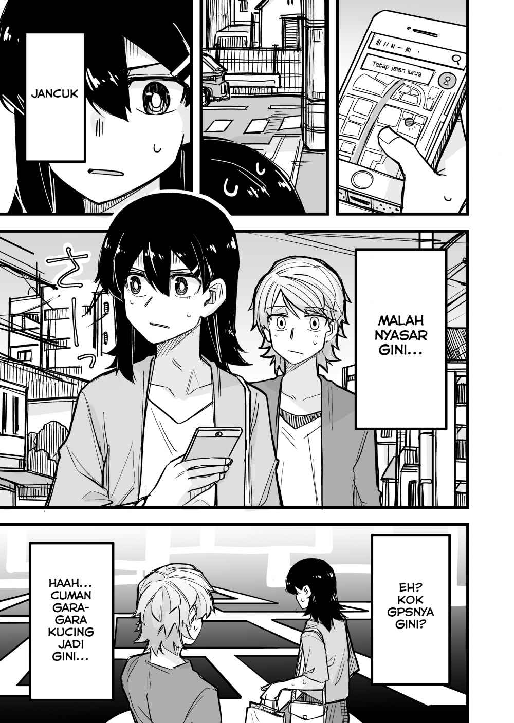Josou Shite Machi ni Detara Ikemen ni Nanpa Sareta Chapter 10 Gambar 1
