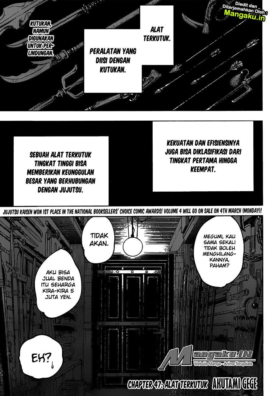 Jujutsu Kaisen Chapter 47 Gambar 2