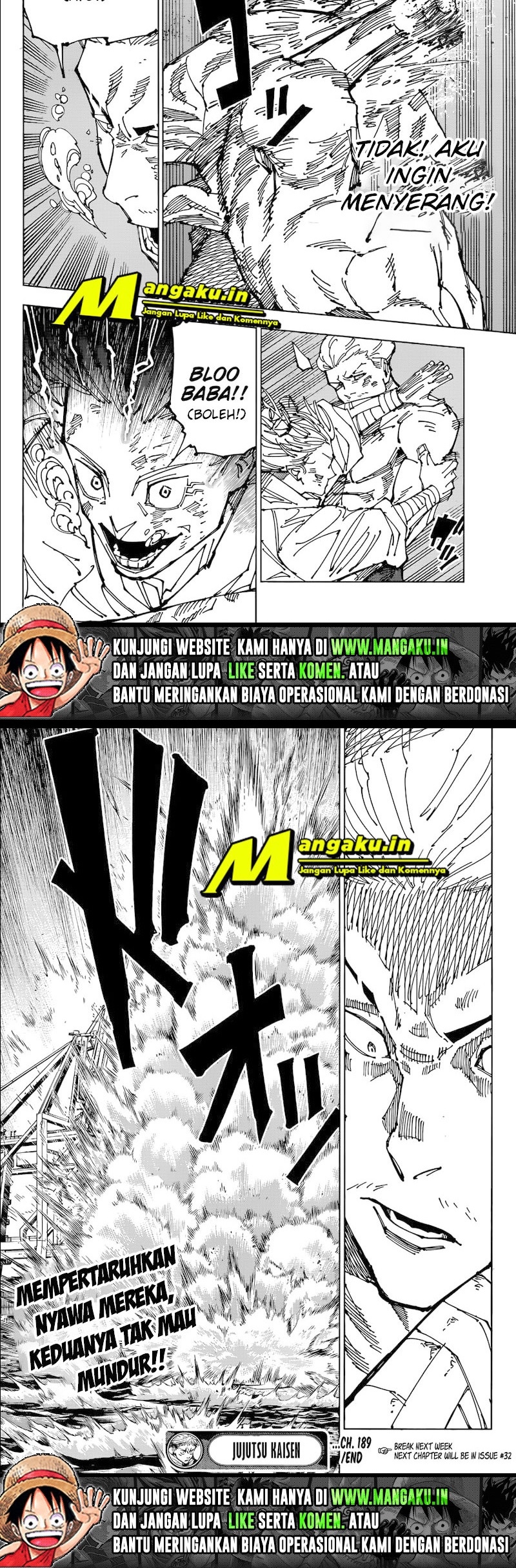 Jujutsu Kaisen Chapter 189 Gambar 7