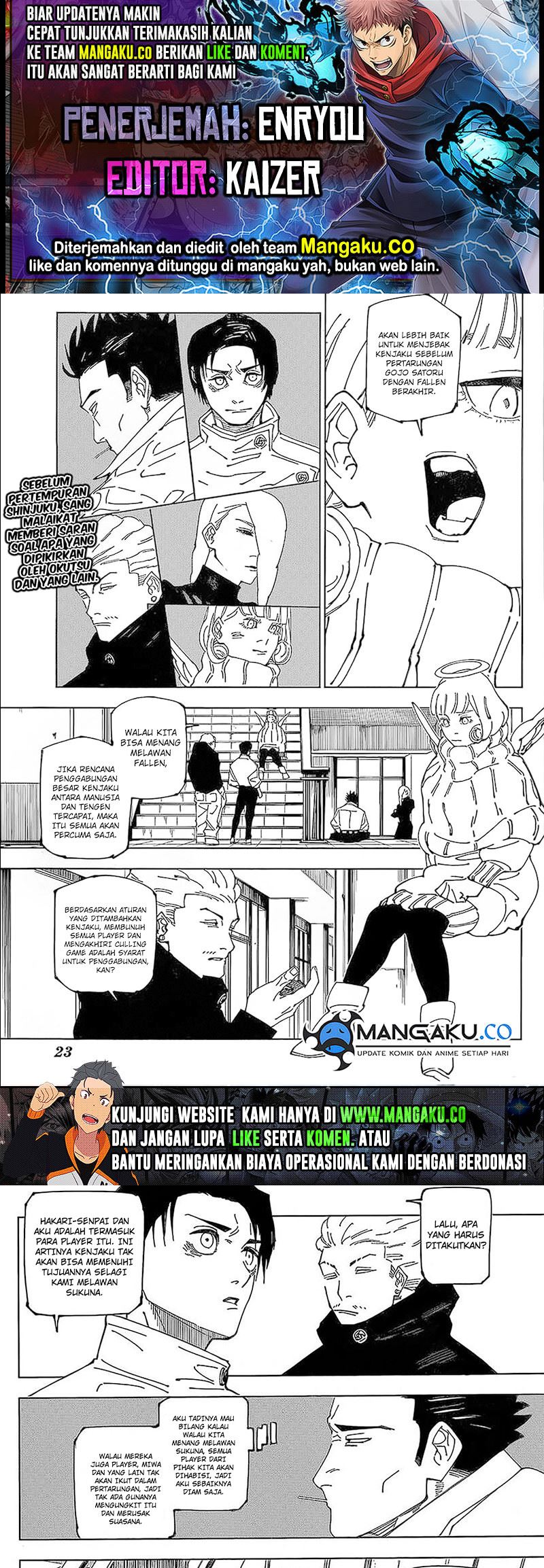 Jujutsu Kaisen Chapter 240 Gambar 1