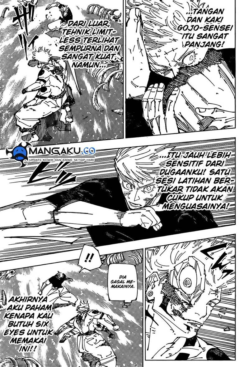 Jujutsu Kaisen Chapter 262.5 Gambar 6