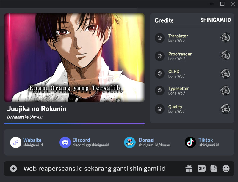 Juujika no Rokunin Chapter 122 Gambar 1