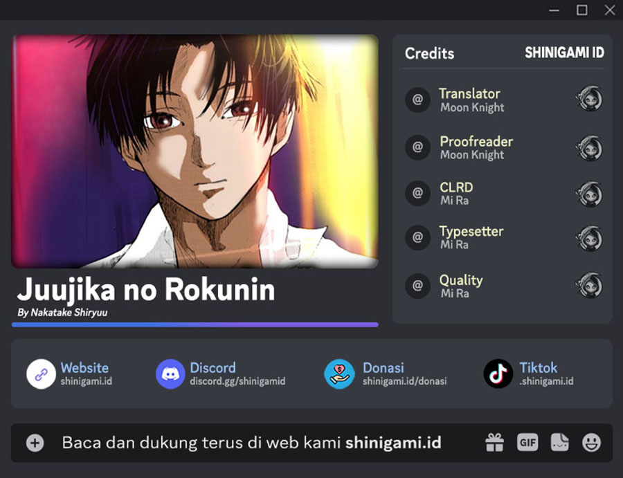 Juujika no Rokunin Chapter 132 Gambar 1