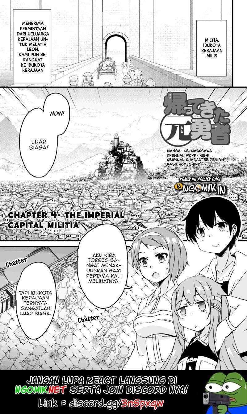 Kaettekita Motoyuusha Chapter 04.1 Gambar 2