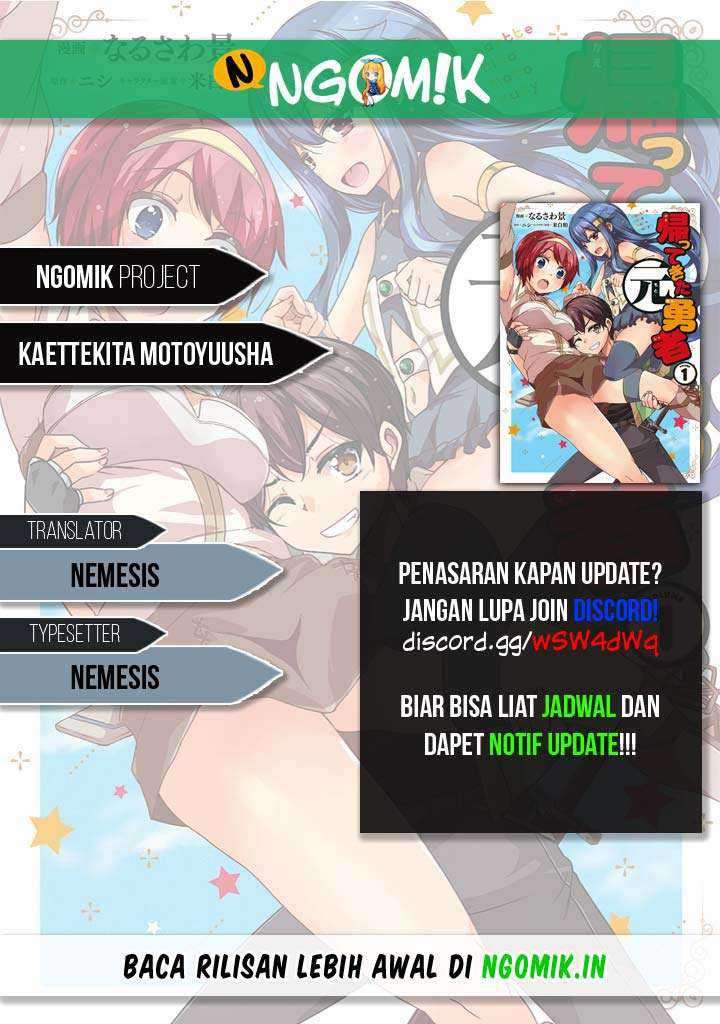 Kaettekita Motoyuusha Chapter 04.3 Gambar 1