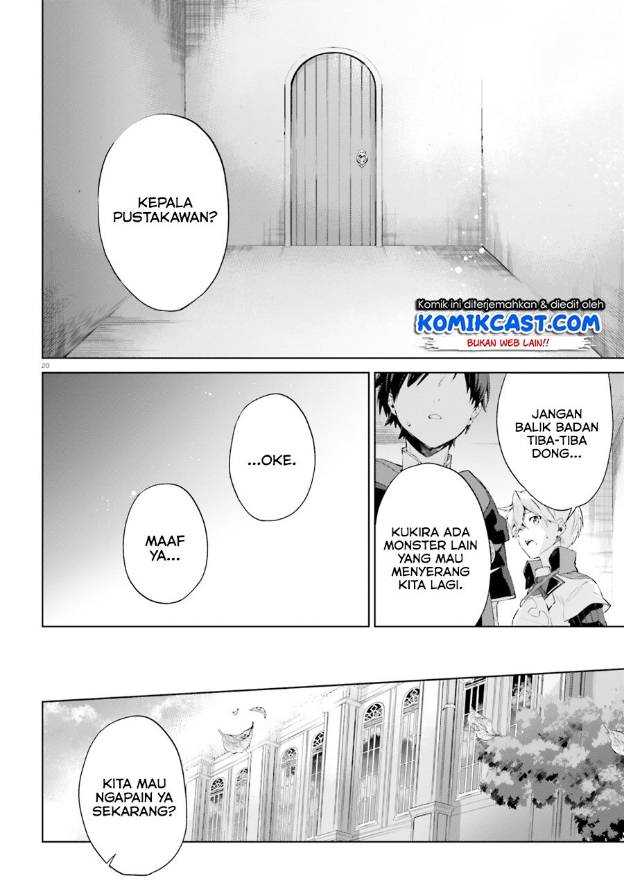 Kagami no Mukou no Saihate Toshokan: Kou no Yuusha to Itsuwari no Maou Chapter 07 Gambar 21