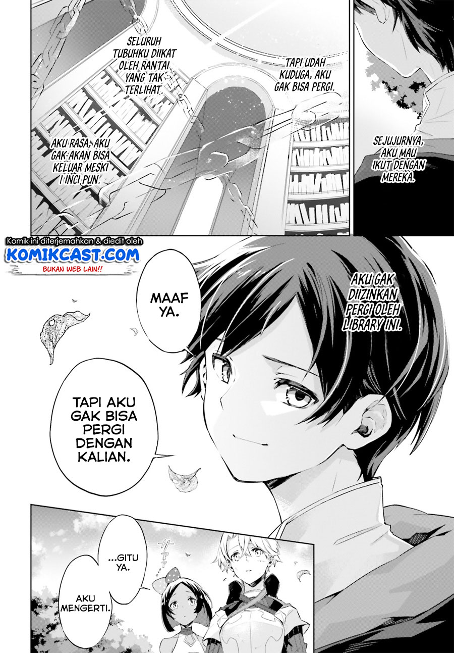 Kagami no Mukou no Saihate Toshokan: Kou no Yuusha to Itsuwari no Maou Chapter 07 Gambar 23