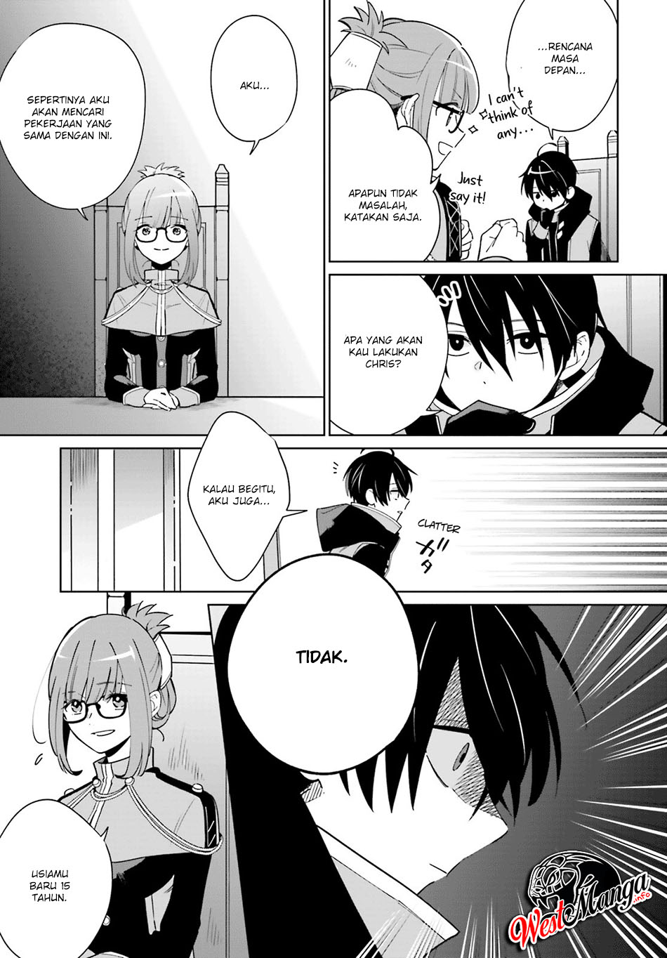 Kage no Eiyuu no Nichijou-tan Chapter 01 Gambar 23