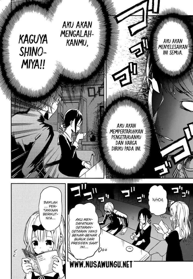 Kaguya-sama wa Kokurasetai: Tensai-tachi no Renai Zunousen Chapter 04 Gambar 14