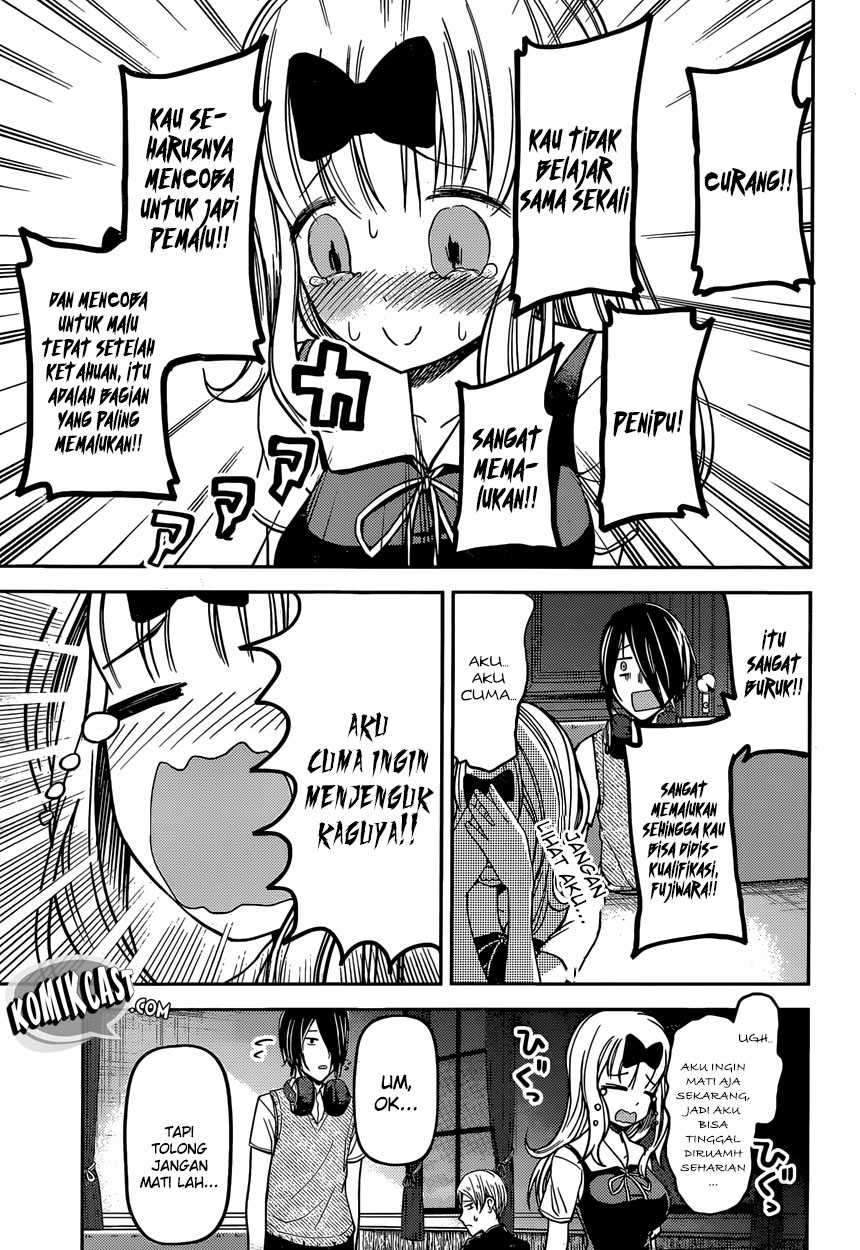 Kaguya-sama wa Kokurasetai: Tensai-tachi no Renai Zunousen Chapter 34 Gambar 19