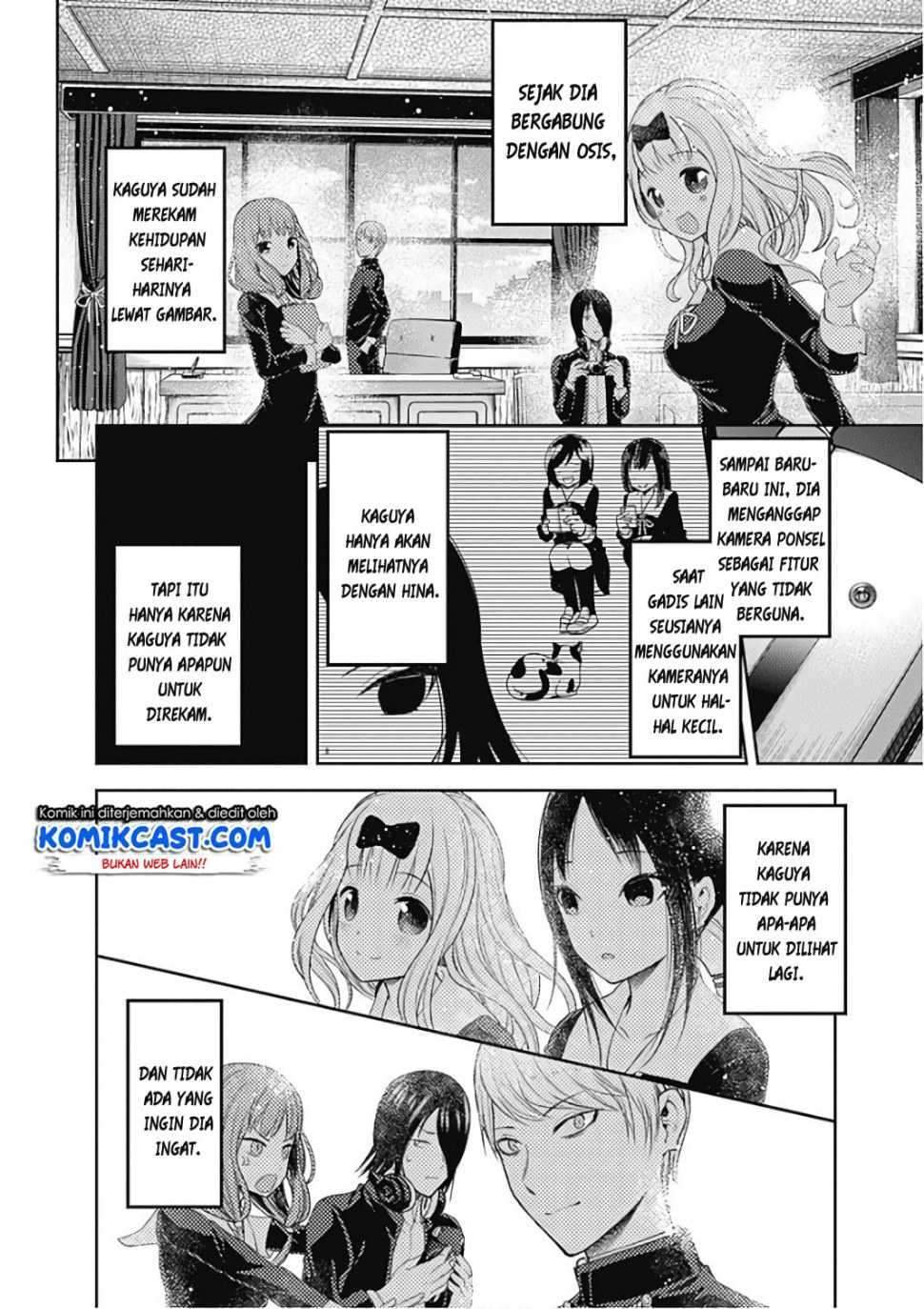 Kaguya-sama wa Kokurasetai: Tensai-tachi no Renai Zunousen Chapter 100 Gambar 4