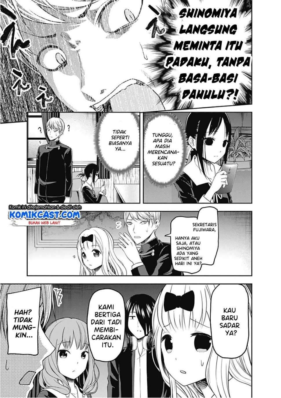 Kaguya-sama wa Kokurasetai: Tensai-tachi no Renai Zunousen Chapter 101 Gambar 10