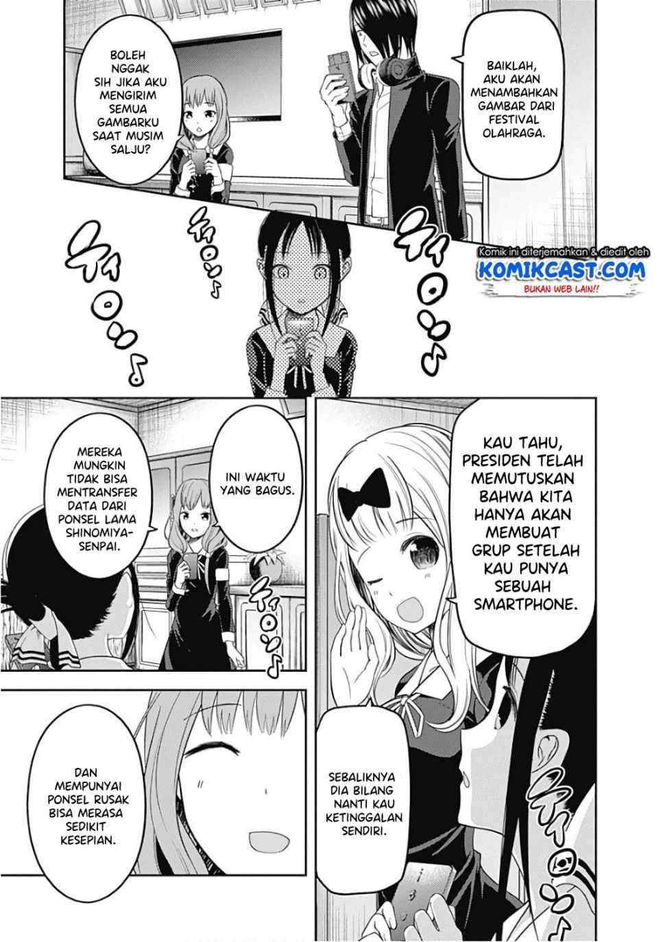 Kaguya-sama wa Kokurasetai: Tensai-tachi no Renai Zunousen Chapter 101 Gambar 14