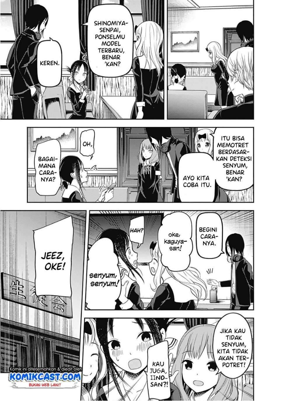 Kaguya-sama wa Kokurasetai: Tensai-tachi no Renai Zunousen Chapter 101 Gambar 18