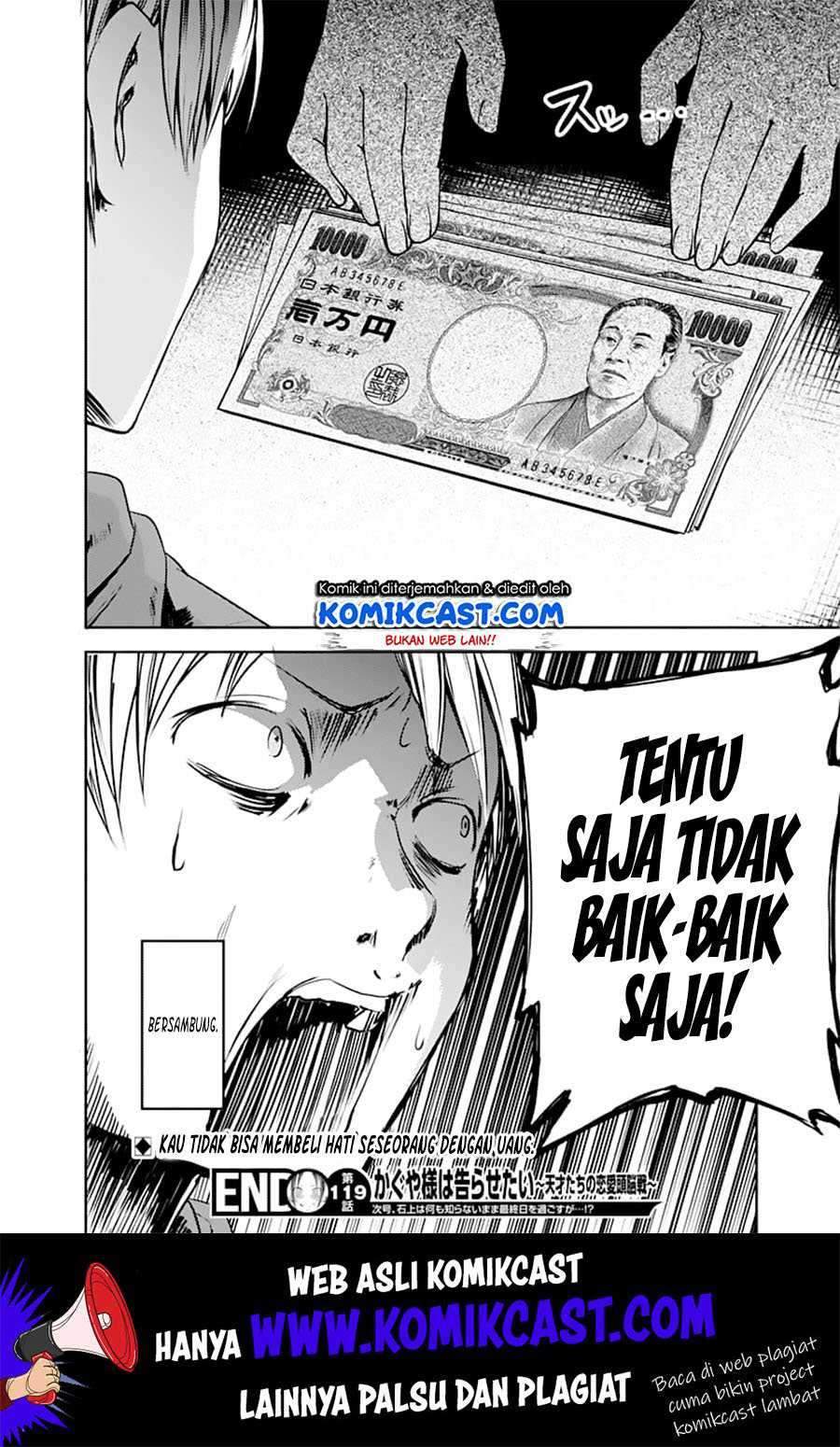 Kaguya-sama wa Kokurasetai: Tensai-tachi no Renai Zunousen Chapter 129 Gambar 19