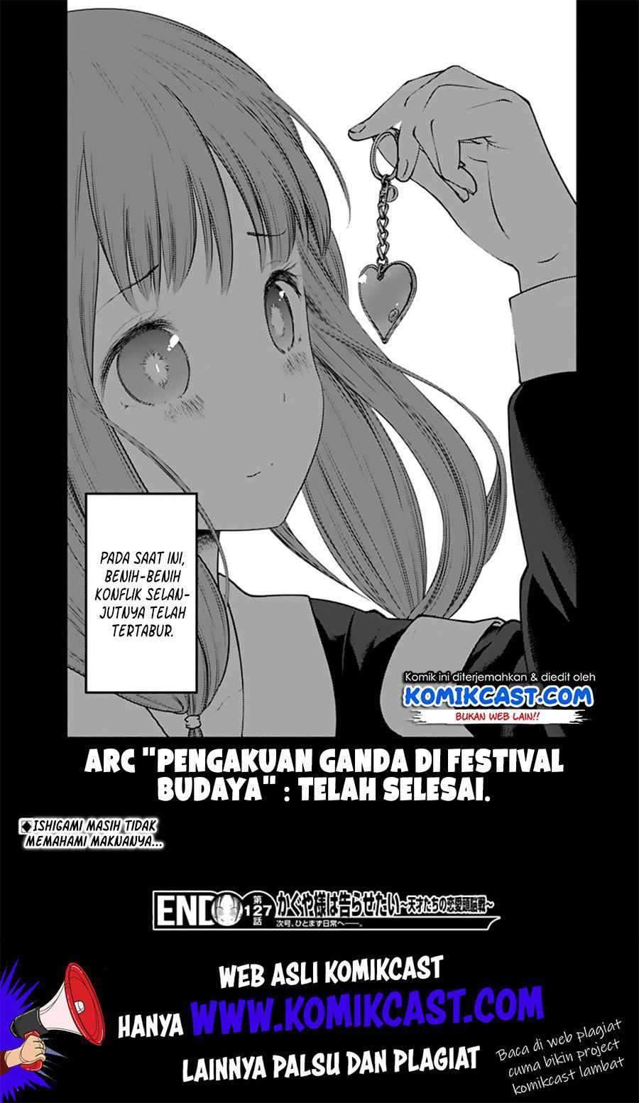 Kaguya-sama wa Kokurasetai: Tensai-tachi no Renai Zunousen Chapter 137 Gambar 19