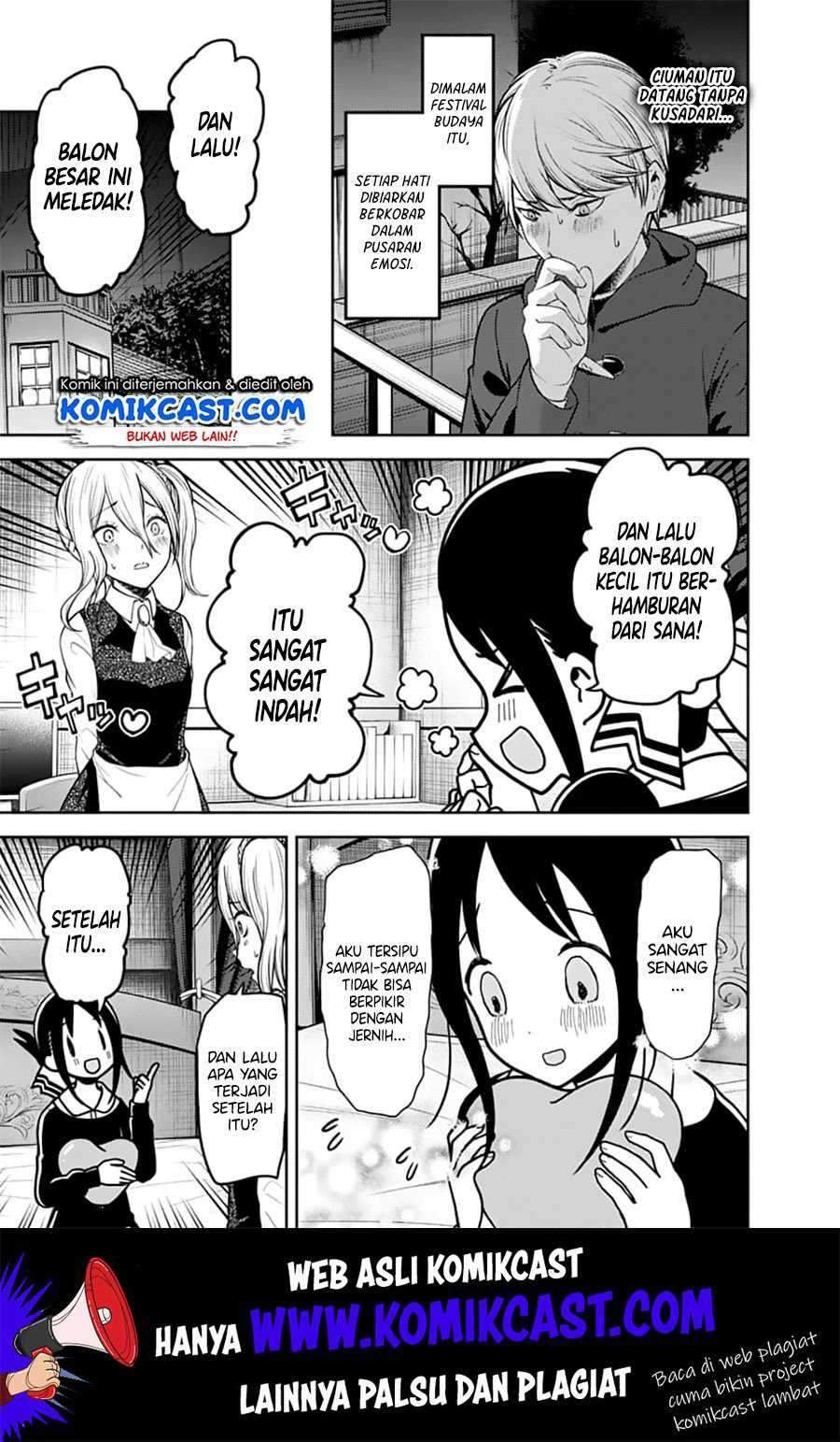 Kaguya-sama wa Kokurasetai: Tensai-tachi no Renai Zunousen Chapter 138 Gambar 4