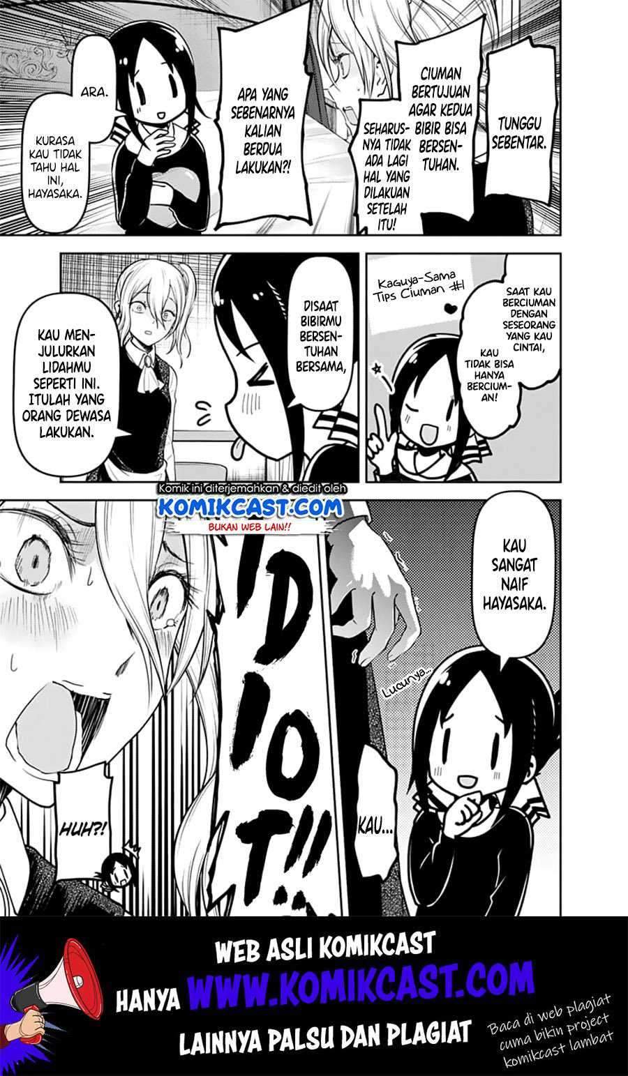 Kaguya-sama wa Kokurasetai: Tensai-tachi no Renai Zunousen Chapter 138 Gambar 8