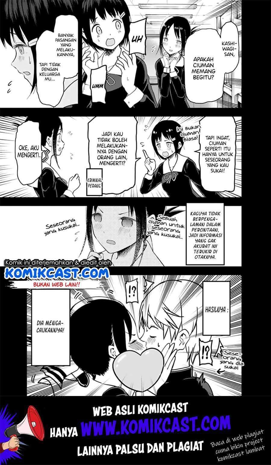 Kaguya-sama wa Kokurasetai: Tensai-tachi no Renai Zunousen Chapter 138 Gambar 10