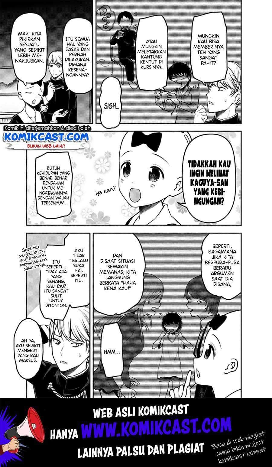 Kaguya-sama wa Kokurasetai: Tensai-tachi no Renai Zunousen Chapter 162 Gambar 6