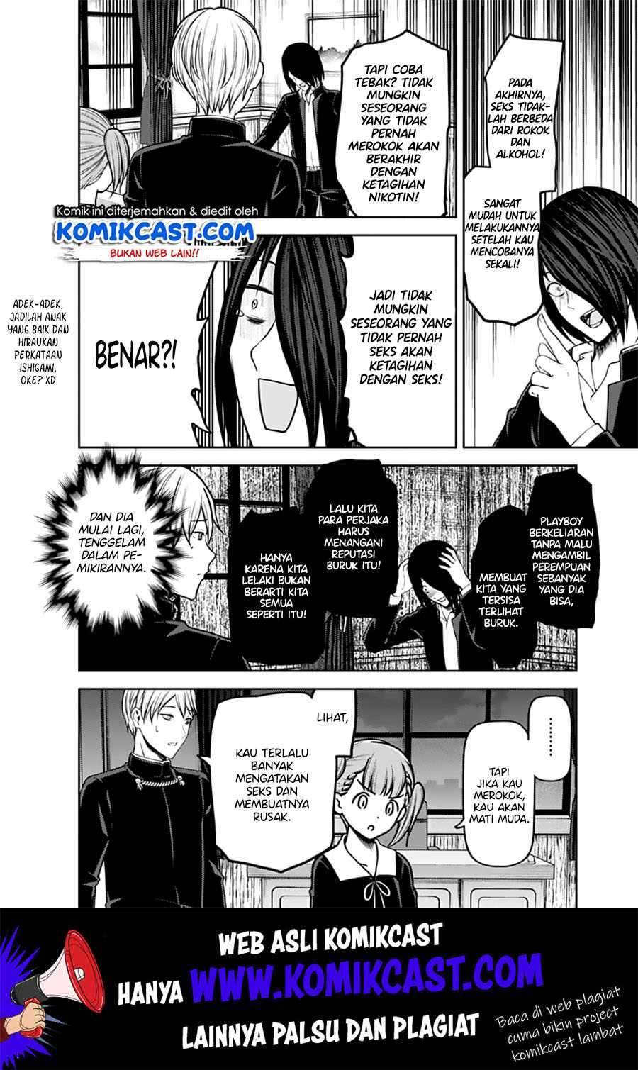 Kaguya-sama wa Kokurasetai: Tensai-tachi no Renai Zunousen Chapter 169 Gambar 13