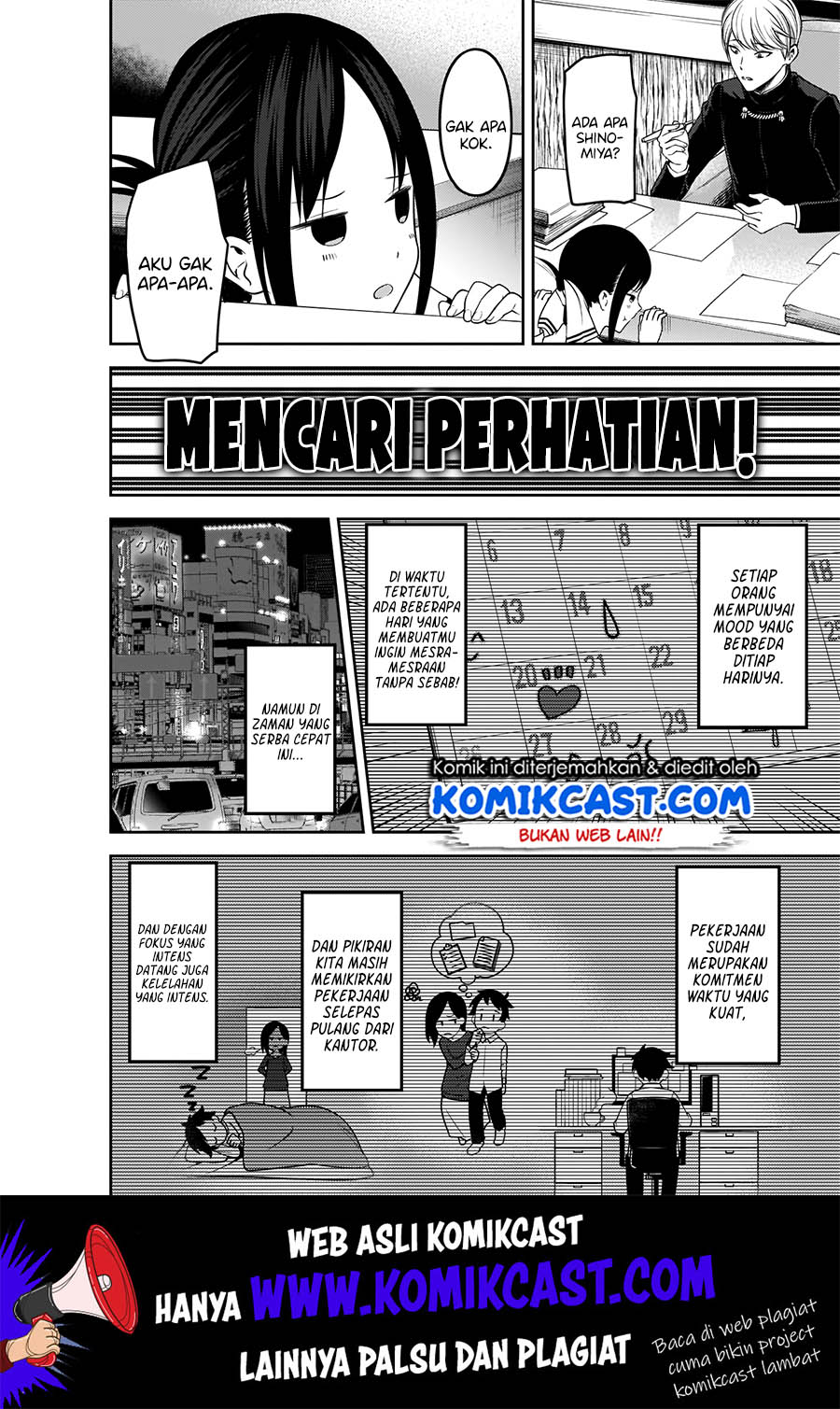 Kaguya-sama wa Kokurasetai: Tensai-tachi no Renai Zunousen Chapter 175 Gambar 10
