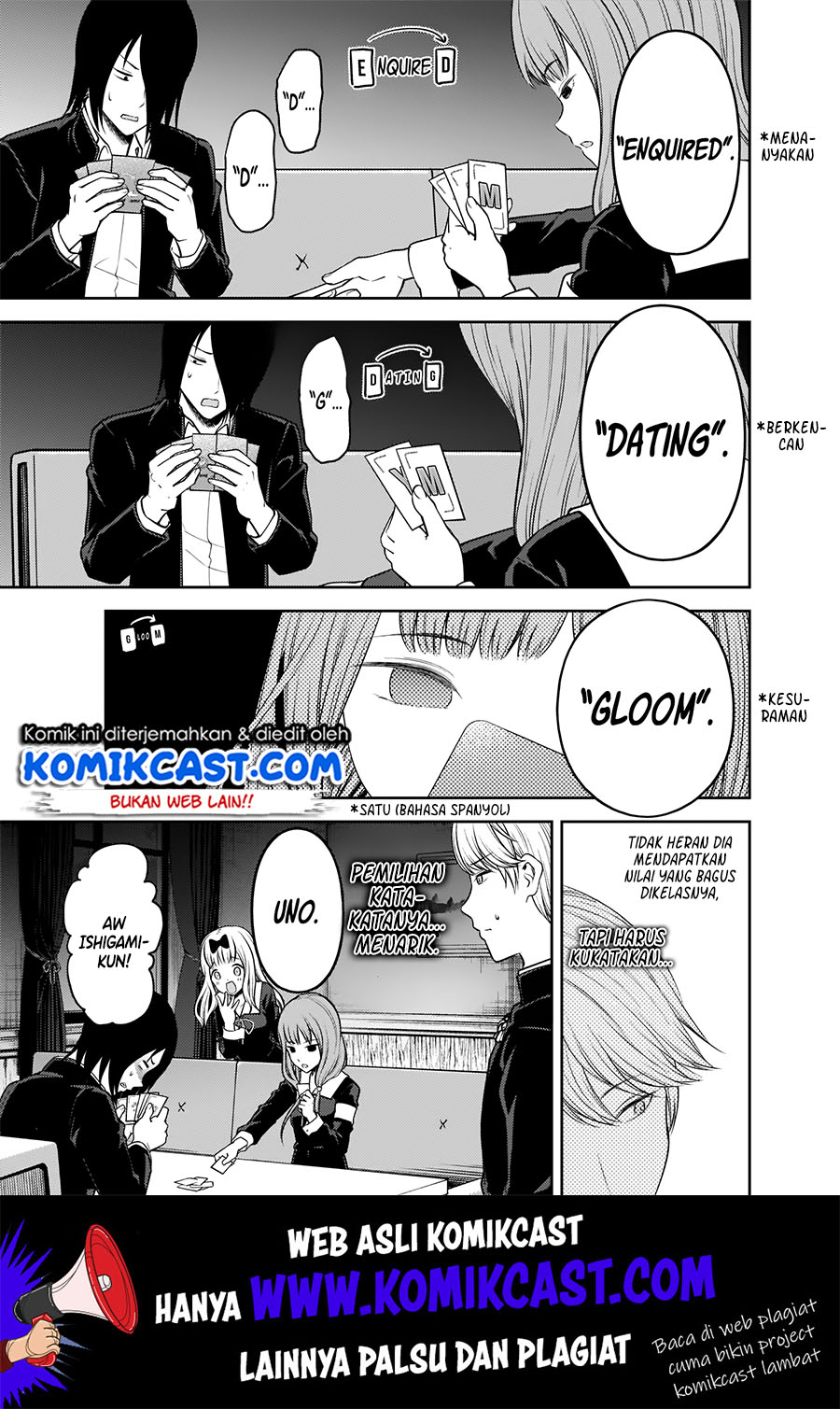 Kaguya-sama wa Kokurasetai: Tensai-tachi no Renai Zunousen Chapter 188 Gambar 8