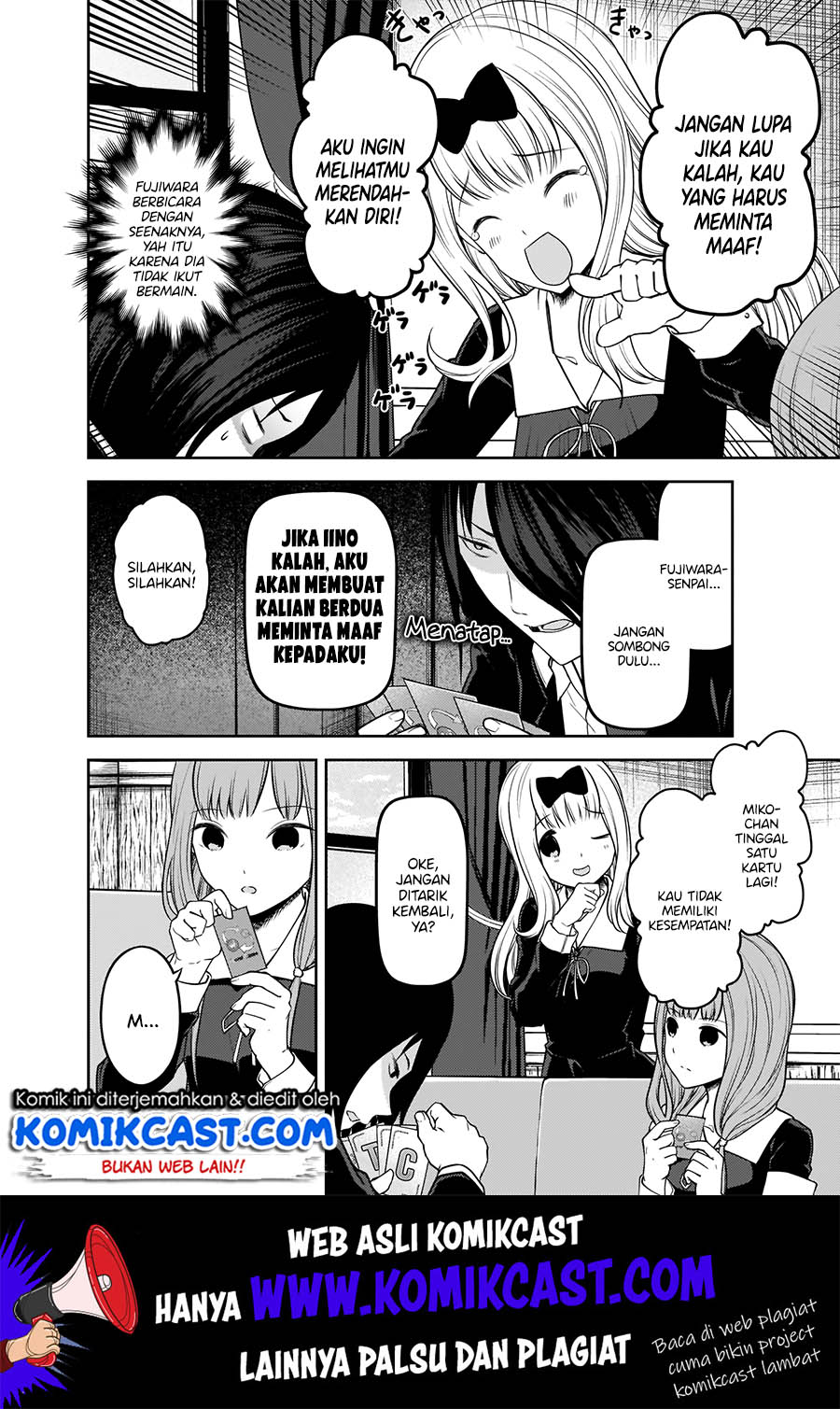 Kaguya-sama wa Kokurasetai: Tensai-tachi no Renai Zunousen Chapter 188 Gambar 9