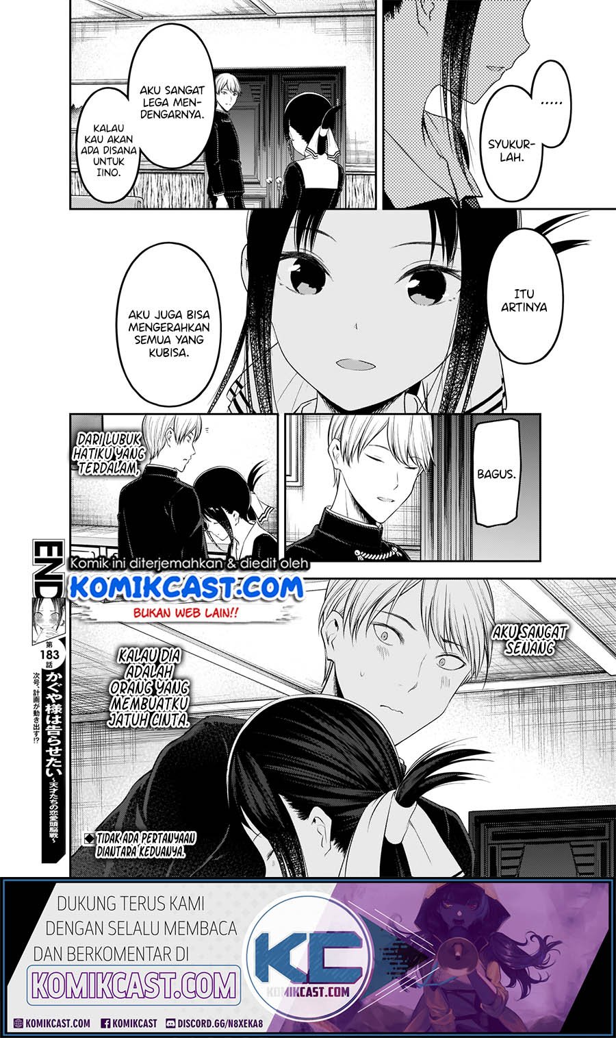 Kaguya-sama wa Kokurasetai: Tensai-tachi no Renai Zunousen Chapter 193 Gambar 19