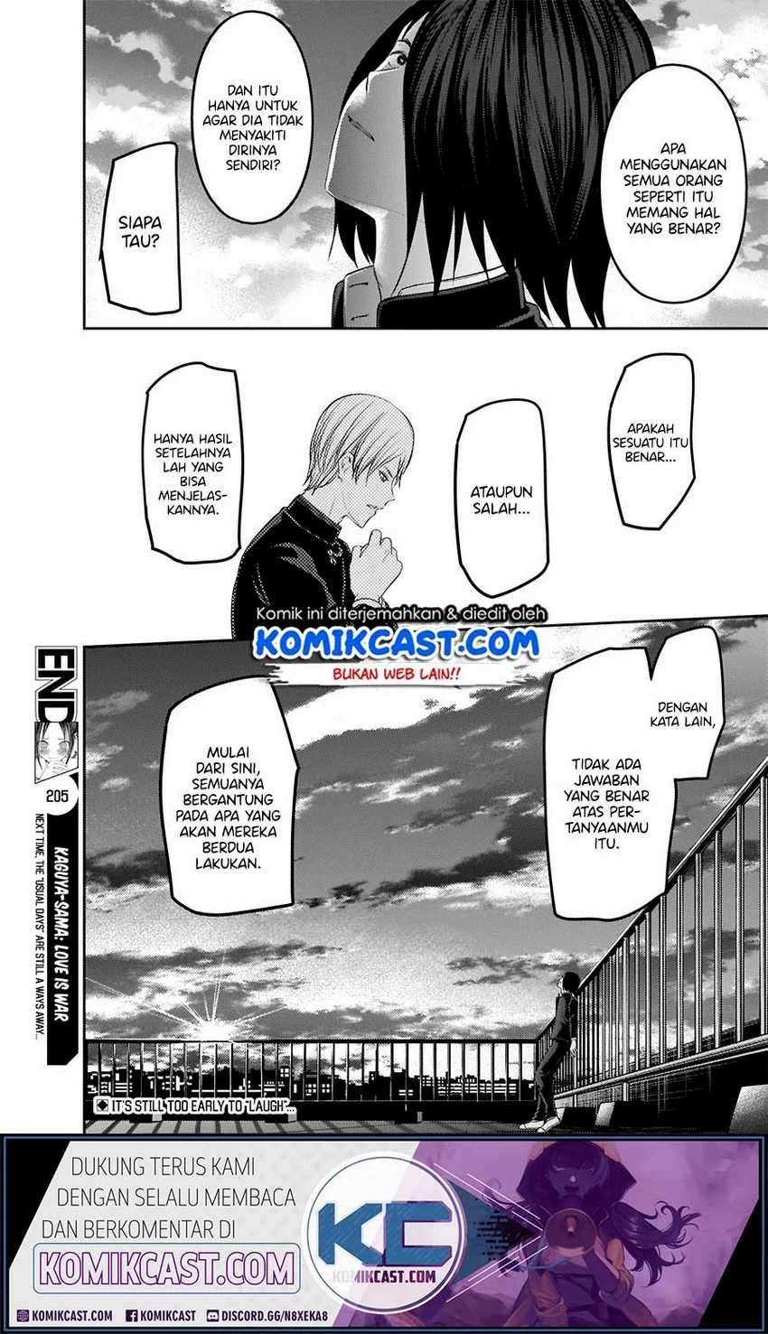 Kaguya-sama wa Kokurasetai: Tensai-tachi no Renai Zunousen Chapter 205 Gambar 19