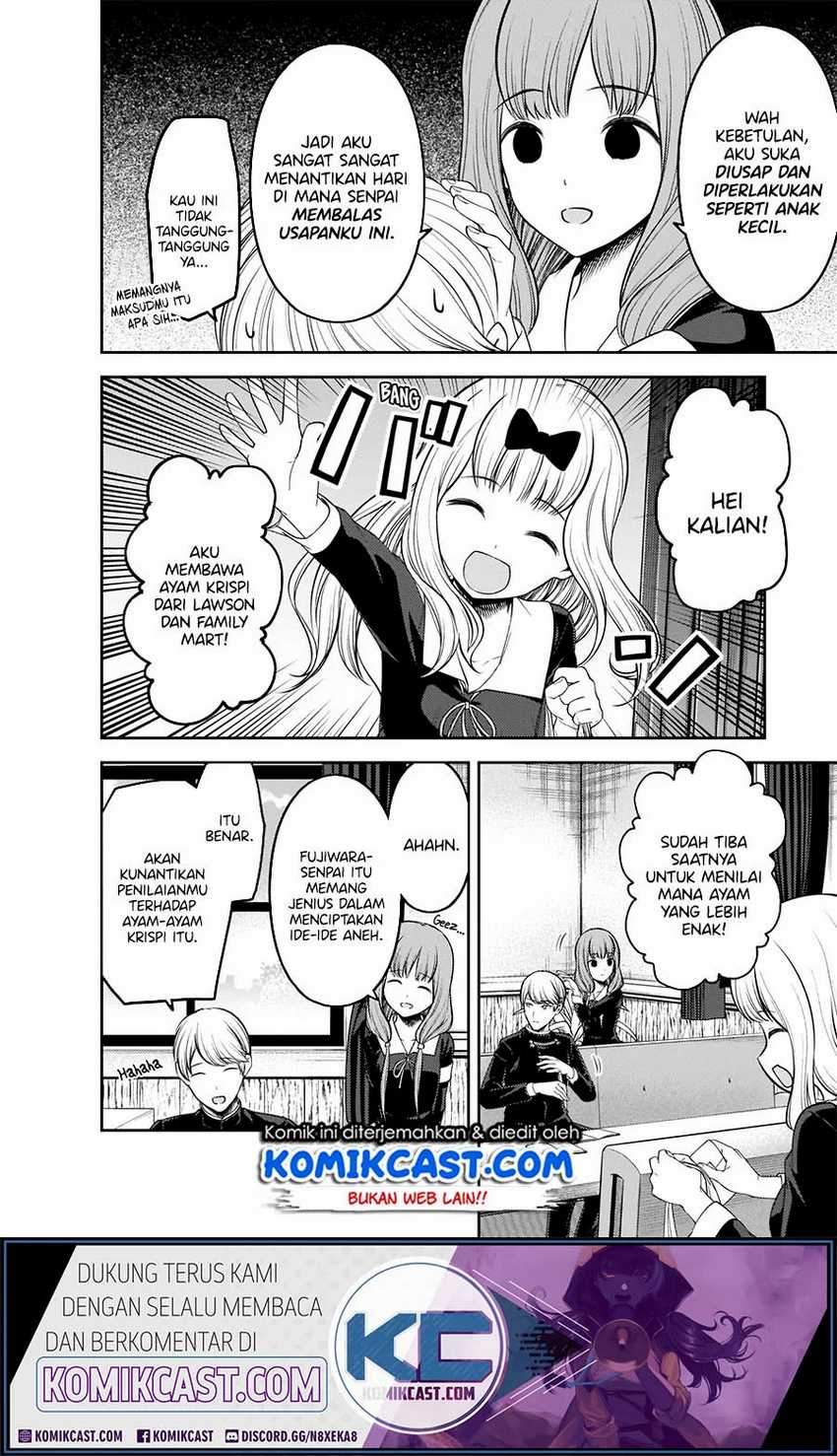 Kaguya-sama wa Kokurasetai: Tensai-tachi no Renai Zunousen Chapter 213HQ Gambar 5
