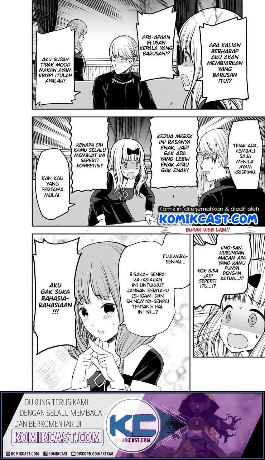 Kaguya-sama wa Kokurasetai: Tensai-tachi no Renai Zunousen Chapter 213HQ Gambar 7