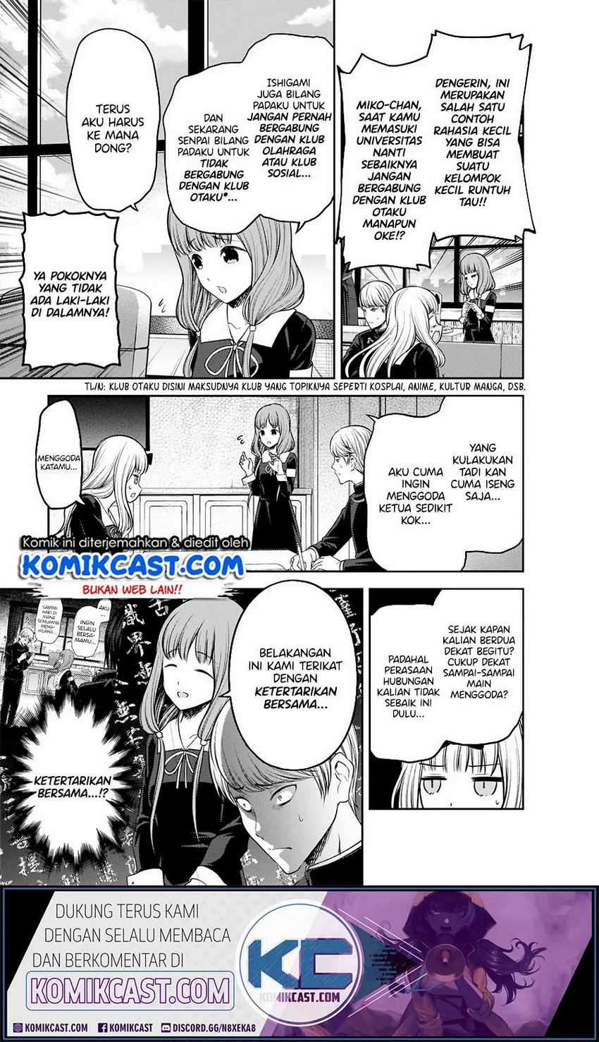 Kaguya-sama wa Kokurasetai: Tensai-tachi no Renai Zunousen Chapter 213HQ Gambar 8