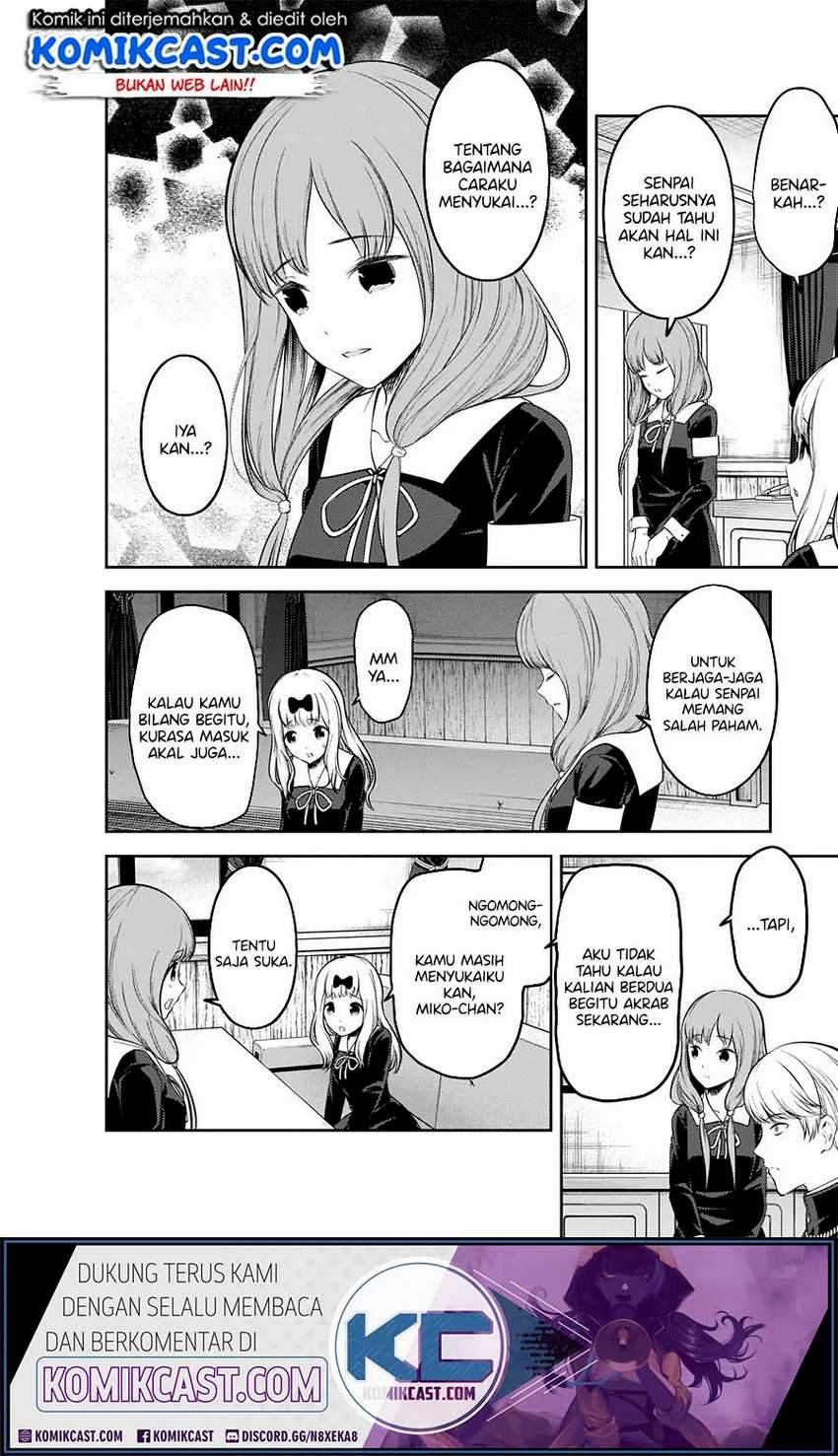 Kaguya-sama wa Kokurasetai: Tensai-tachi no Renai Zunousen Chapter 213HQ Gambar 9