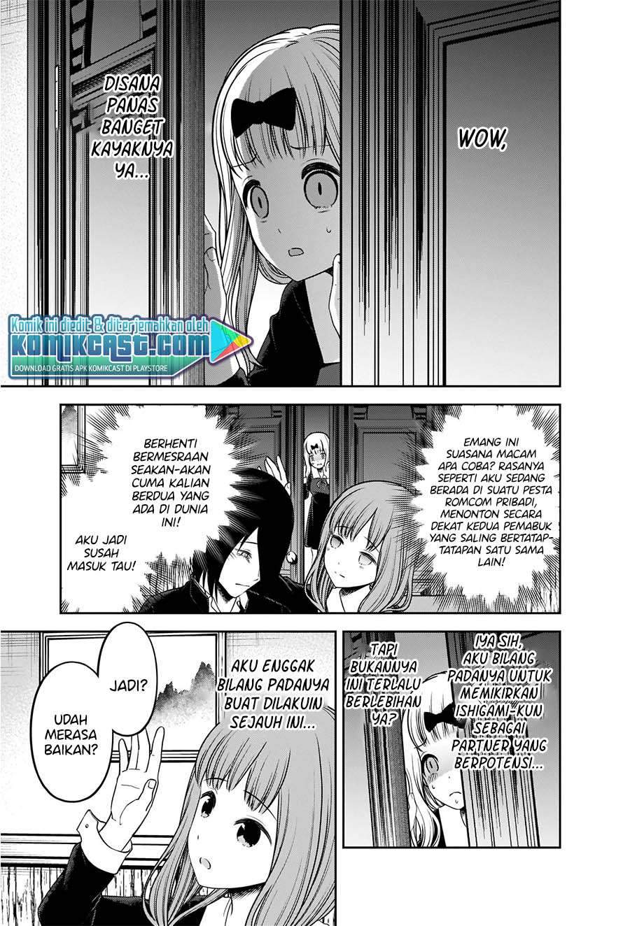 Kaguya-sama wa Kokurasetai: Tensai-tachi no Renai Zunousen Chapter 227 Gambar 10