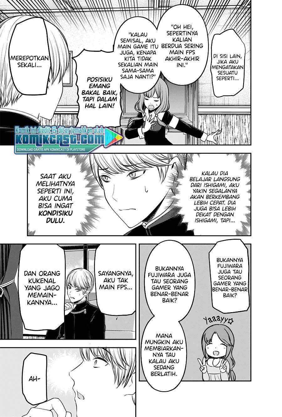 Kaguya-sama wa Kokurasetai: Tensai-tachi no Renai Zunousen Chapter 229 Gambar 7