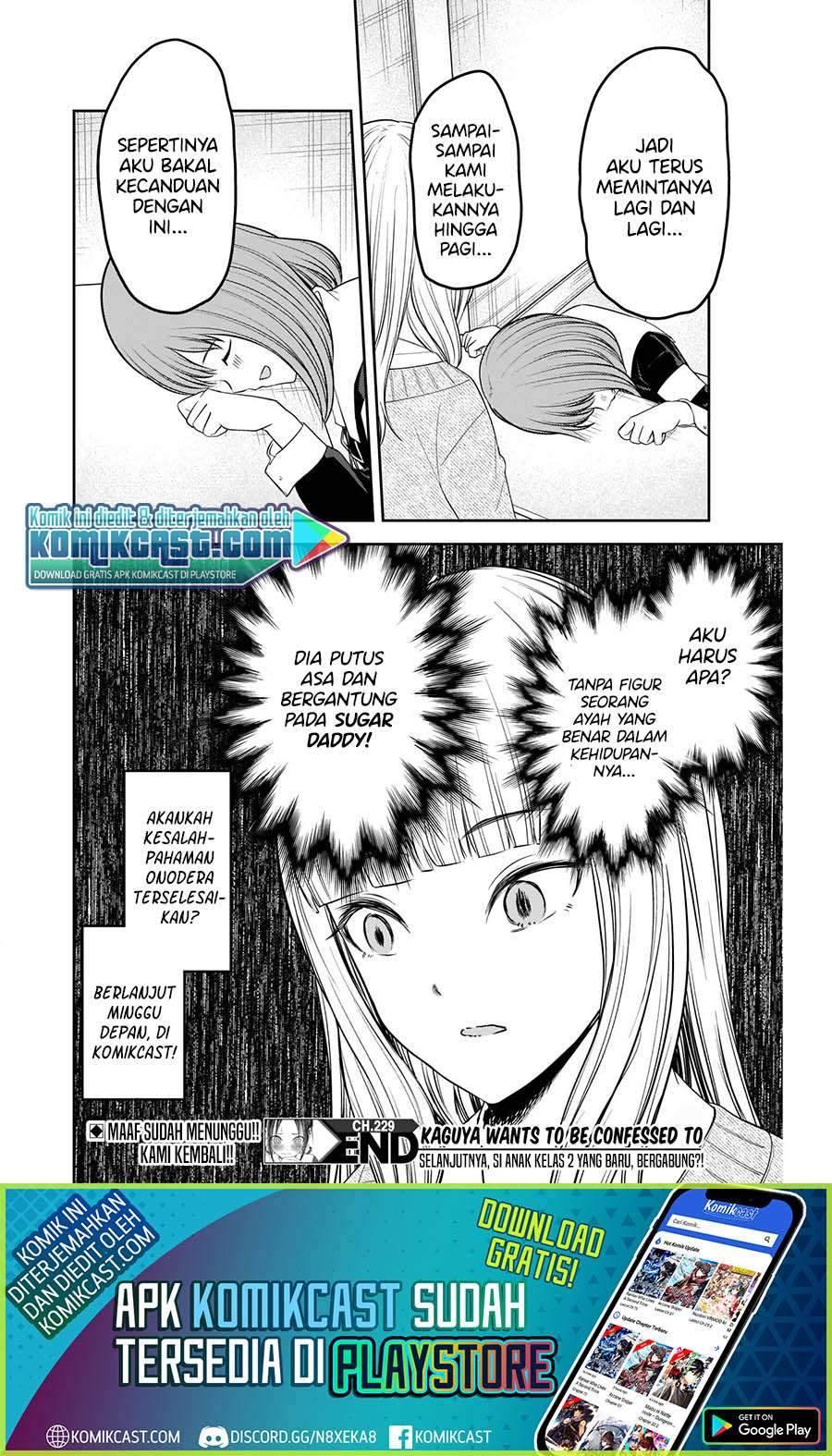 Kaguya-sama wa Kokurasetai: Tensai-tachi no Renai Zunousen Chapter 229 Gambar 20