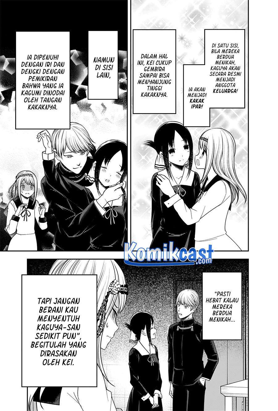 Kaguya-sama wa Kokurasetai: Tensai-tachi no Renai Zunousen Chapter 236 Gambar 8
