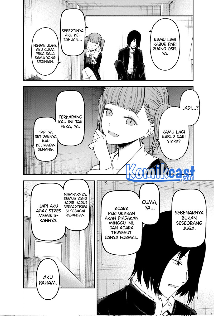 Kaguya-sama wa Kokurasetai: Tensai-tachi no Renai Zunousen Chapter 238 Gambar 5