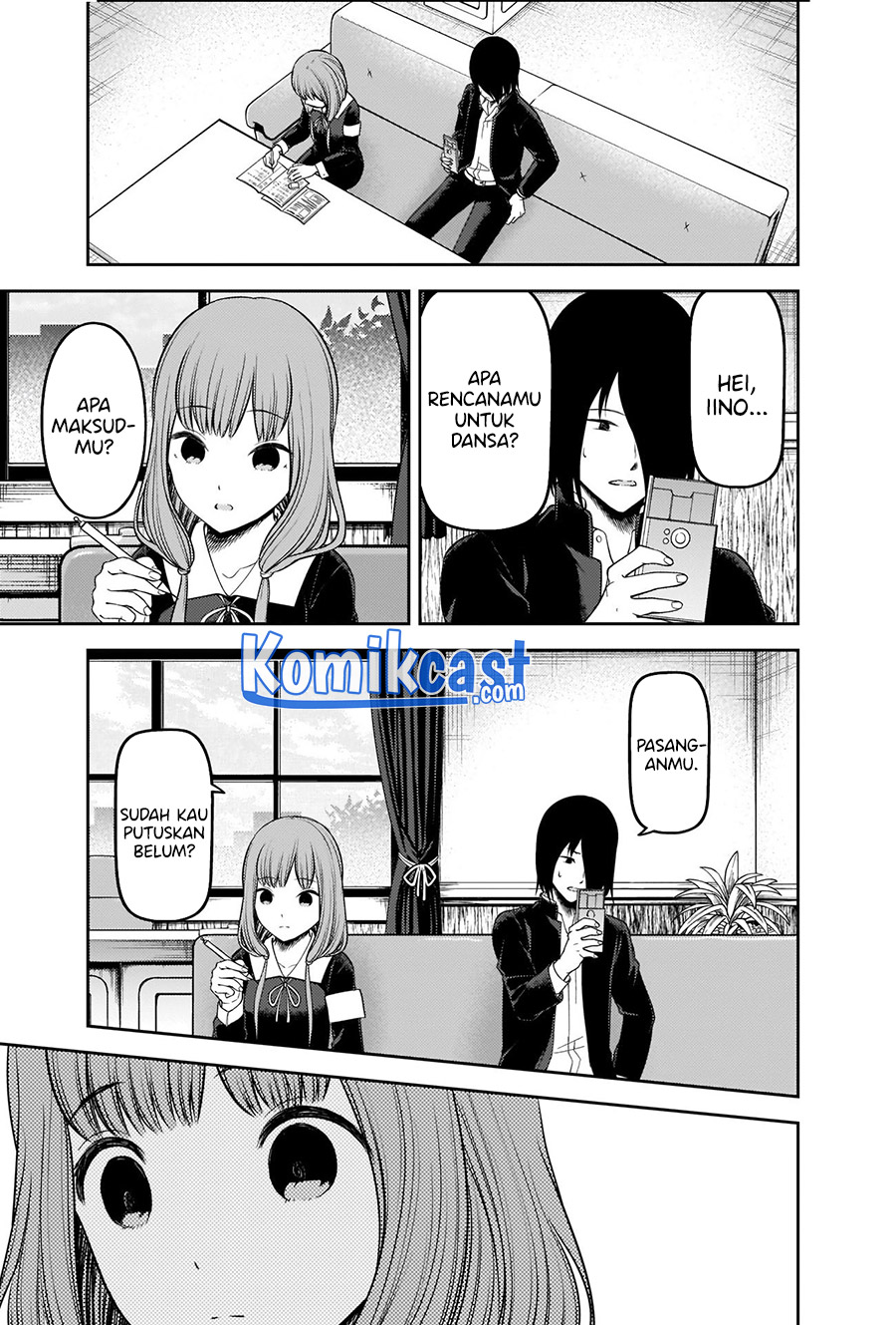 Kaguya-sama wa Kokurasetai: Tensai-tachi no Renai Zunousen Chapter 238 Gambar 14