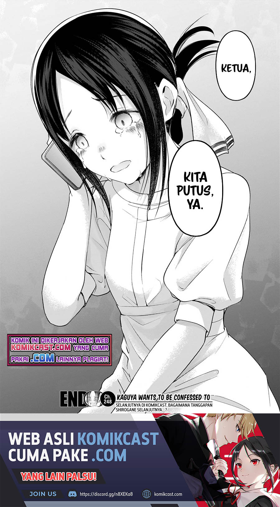 Kaguya-sama wa Kokurasetai: Tensai-tachi no Renai Zunousen Chapter 248 Gambar 20