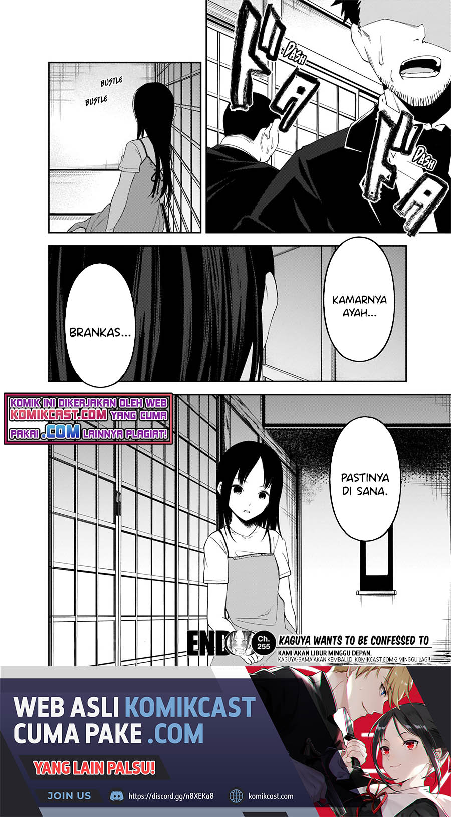Kaguya-sama wa Kokurasetai: Tensai-tachi no Renai Zunousen Chapter 255 Gambar 19