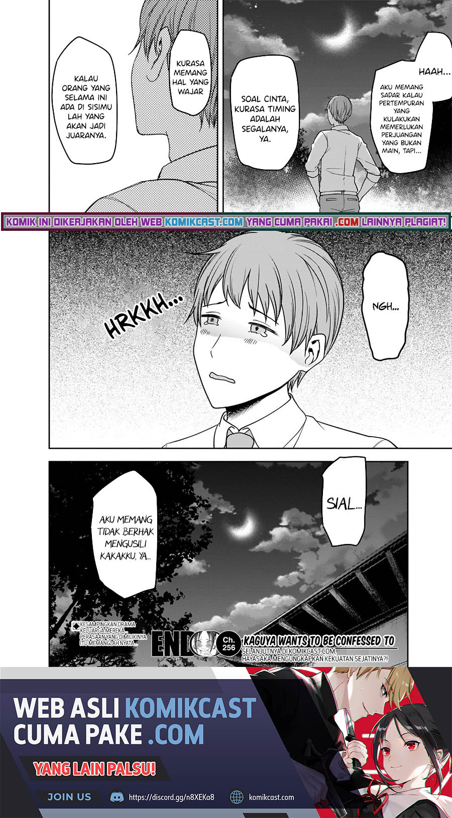 Kaguya-sama wa Kokurasetai: Tensai-tachi no Renai Zunousen Chapter 256 Gambar 19