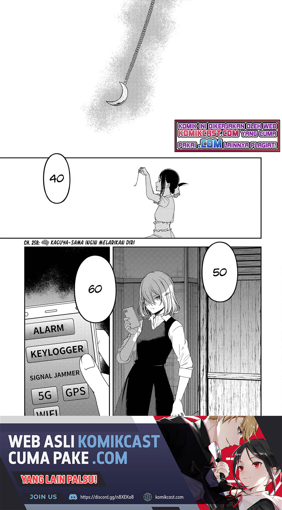 Kaguya-sama wa Kokurasetai: Tensai-tachi no Renai Zunousen Chapter 258 Gambar 2