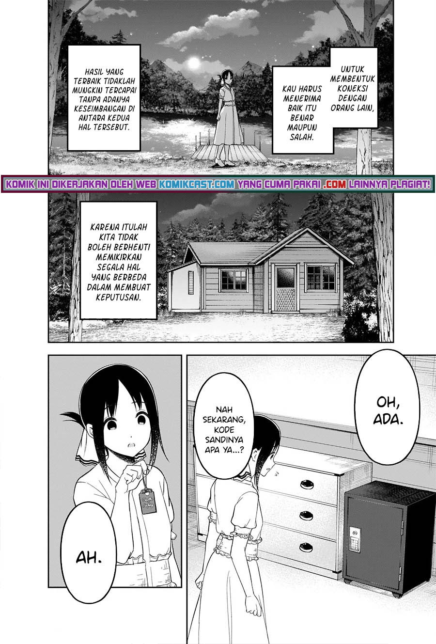 Kaguya-sama wa Kokurasetai: Tensai-tachi no Renai Zunousen Chapter 258 Gambar 9