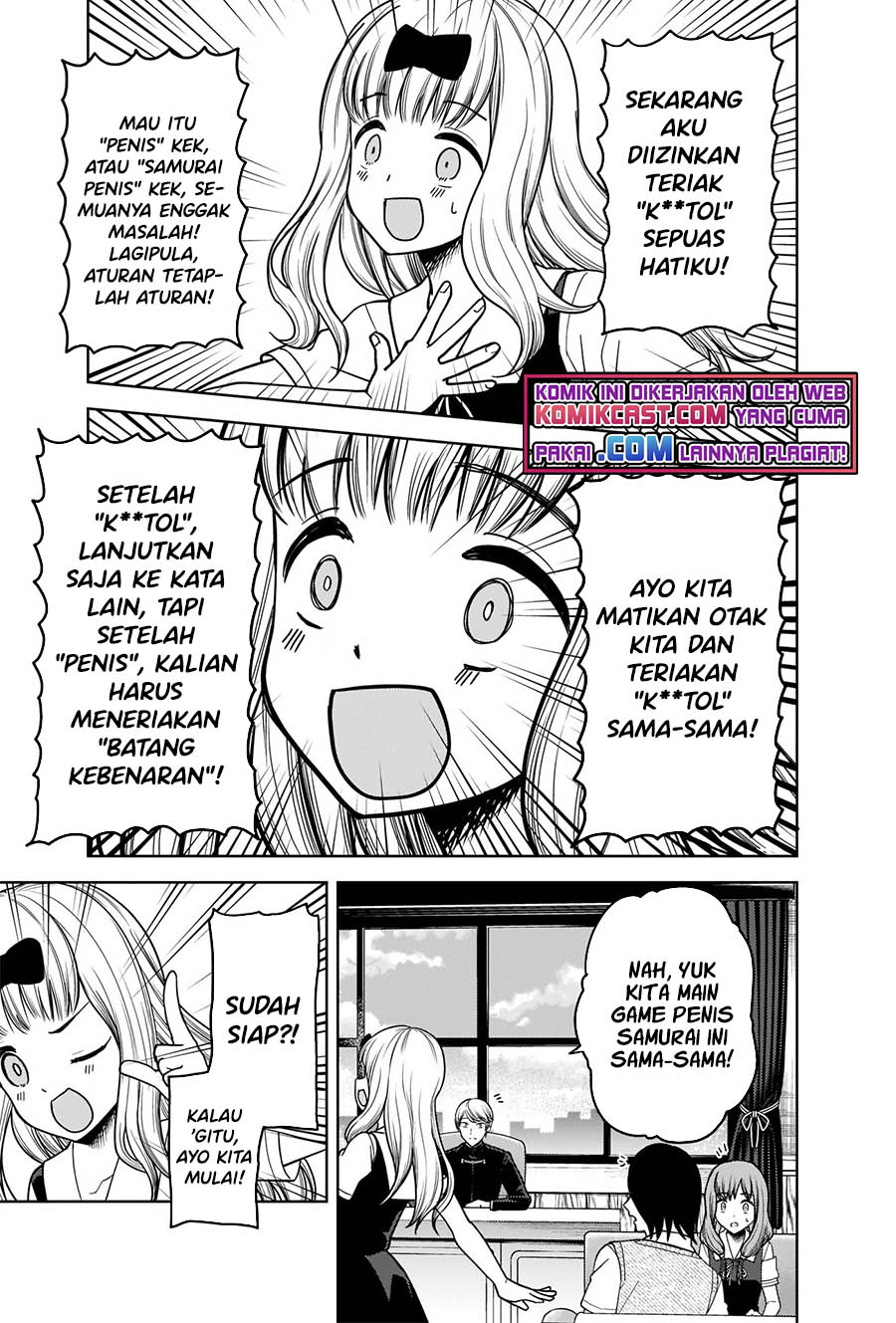 Kaguya-sama wa Kokurasetai: Tensai-tachi no Renai Zunousen Chapter 262 Gambar 12