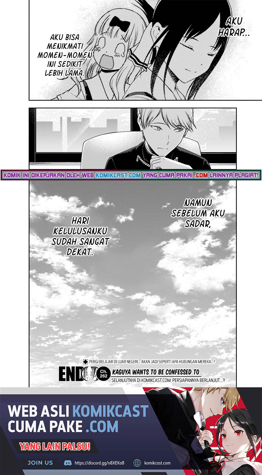 Kaguya-sama wa Kokurasetai: Tensai-tachi no Renai Zunousen Chapter 262 Gambar 19